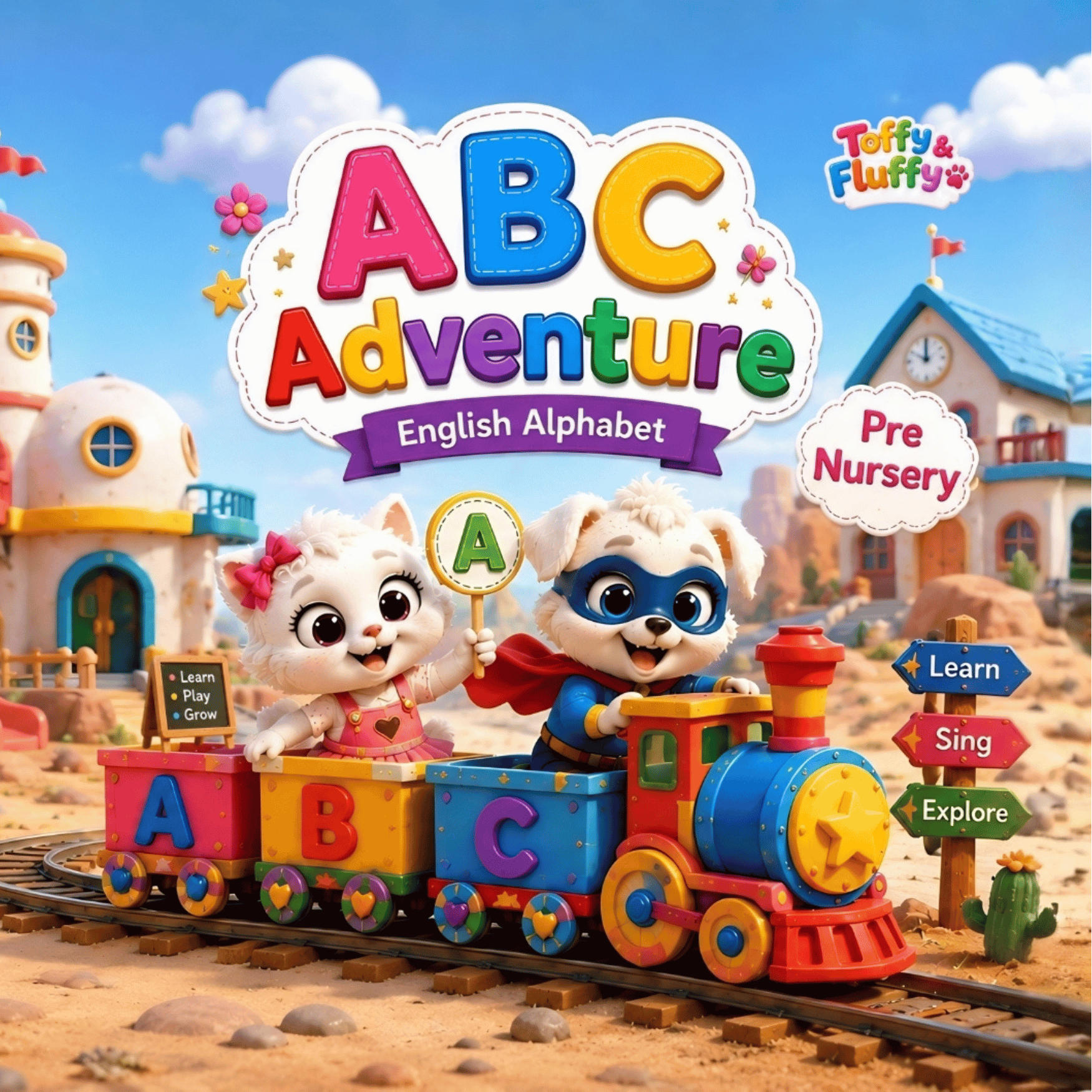 ABC Adventure Toffy & Fluffy