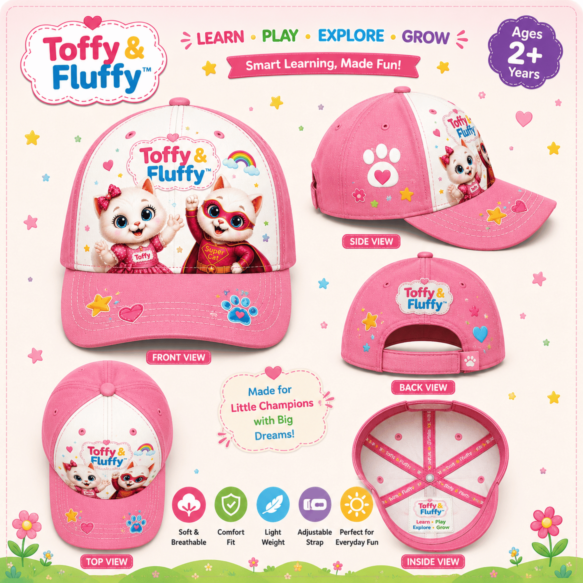 Toffy & Fluffy™ Kids Cap