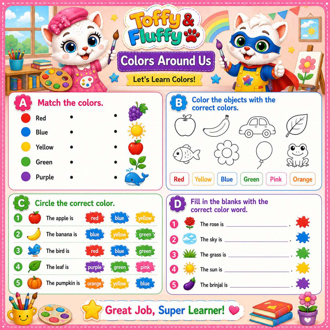 Colors Worksheet