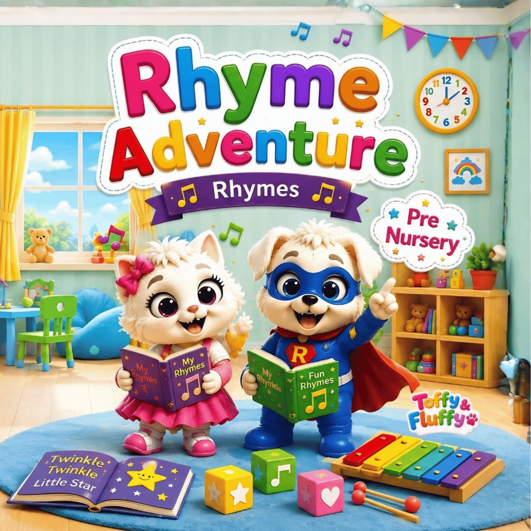 Rhyme Adventure  : Toffy & Fluffy