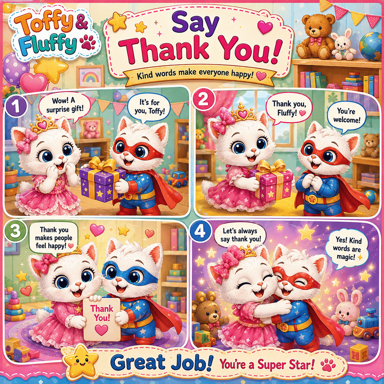 Say Thank You – Comics